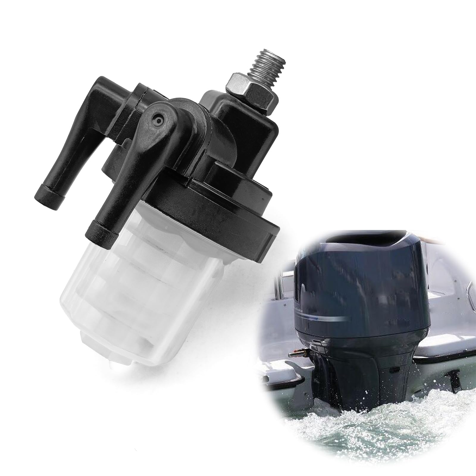 Yamaha Mercury Suzuki Tohatsu Fuel Filter 61N 24560 00 00 Fuel Filter, Compatibility With Yamaha Outboard Motor 9 9hp 15hp 20hp 25hp 30hp 40hp 55hp 48hp 50hp 55hp 60hp 70hp 75hp 90hp - View #6