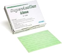 Vista 1 de Super Assilex Hojas de lijado flexibles, Lime K-1000, gancho y bucle, 191-2507, 25 hojas