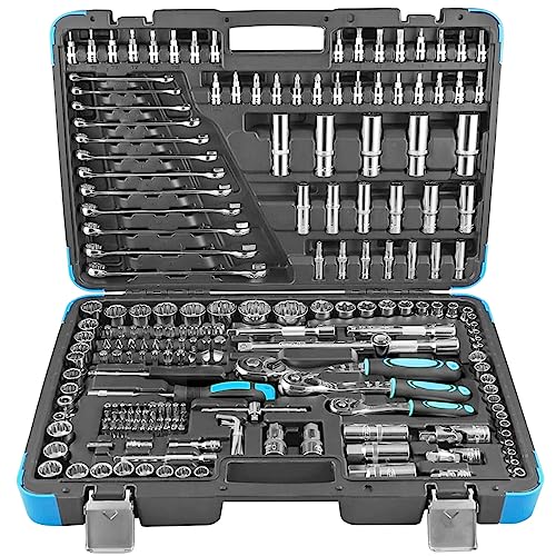 Jomafa Estuche De Herramientas 216 Piezas Carraca 1 4 1 2 3 8 Llaves Vasos Y Llaves Fijas Jomafa Estuche De Herramientas 216 Piezas Carraca 1 4 1 2 3 8 Llaves Vasos Y Llaves Fijas