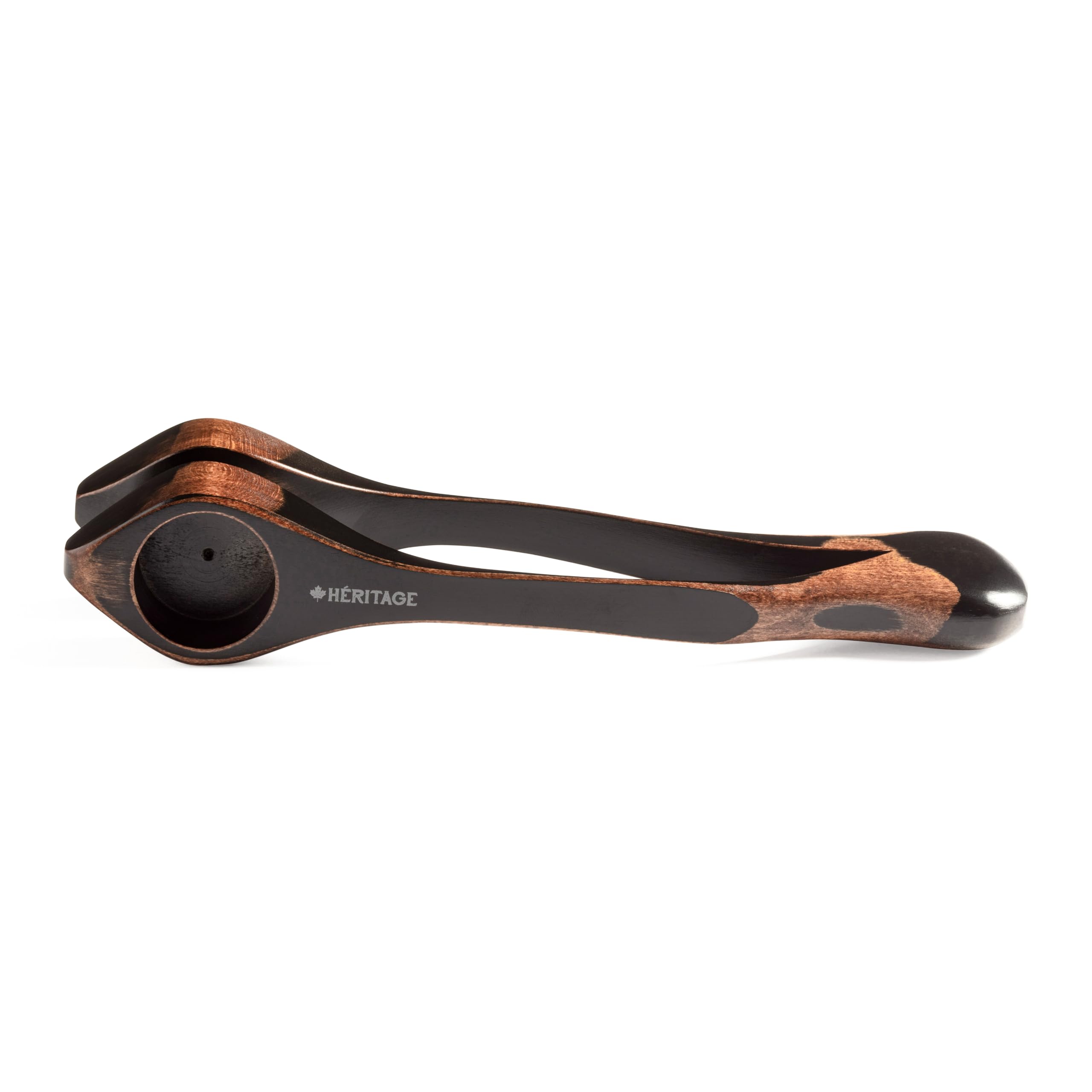 Heritage Musical Spoons Instrumento de percusión, madera de arce canadiense hecha a mano, sonido popular de madera natural, gran regalo para todas las edades con cualquier experiencia musical, grande,
