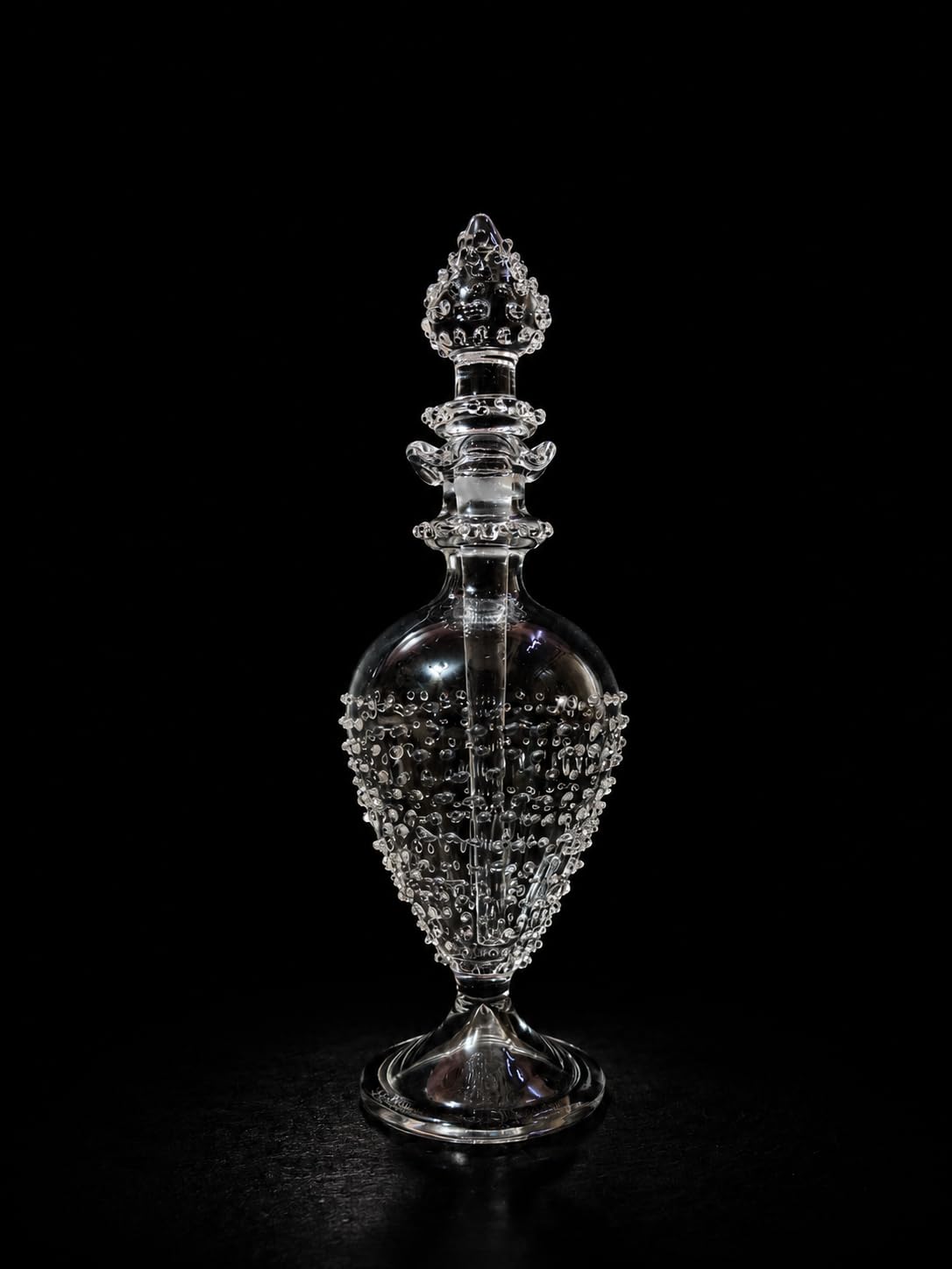 Royal Borosilicate Glass Attardani Perfume Bottle | Handcrafted Luxury Ittar Container with Decorative Stopper | Elegant Fragrance & Vanity Décor | (20 ml)-image-11