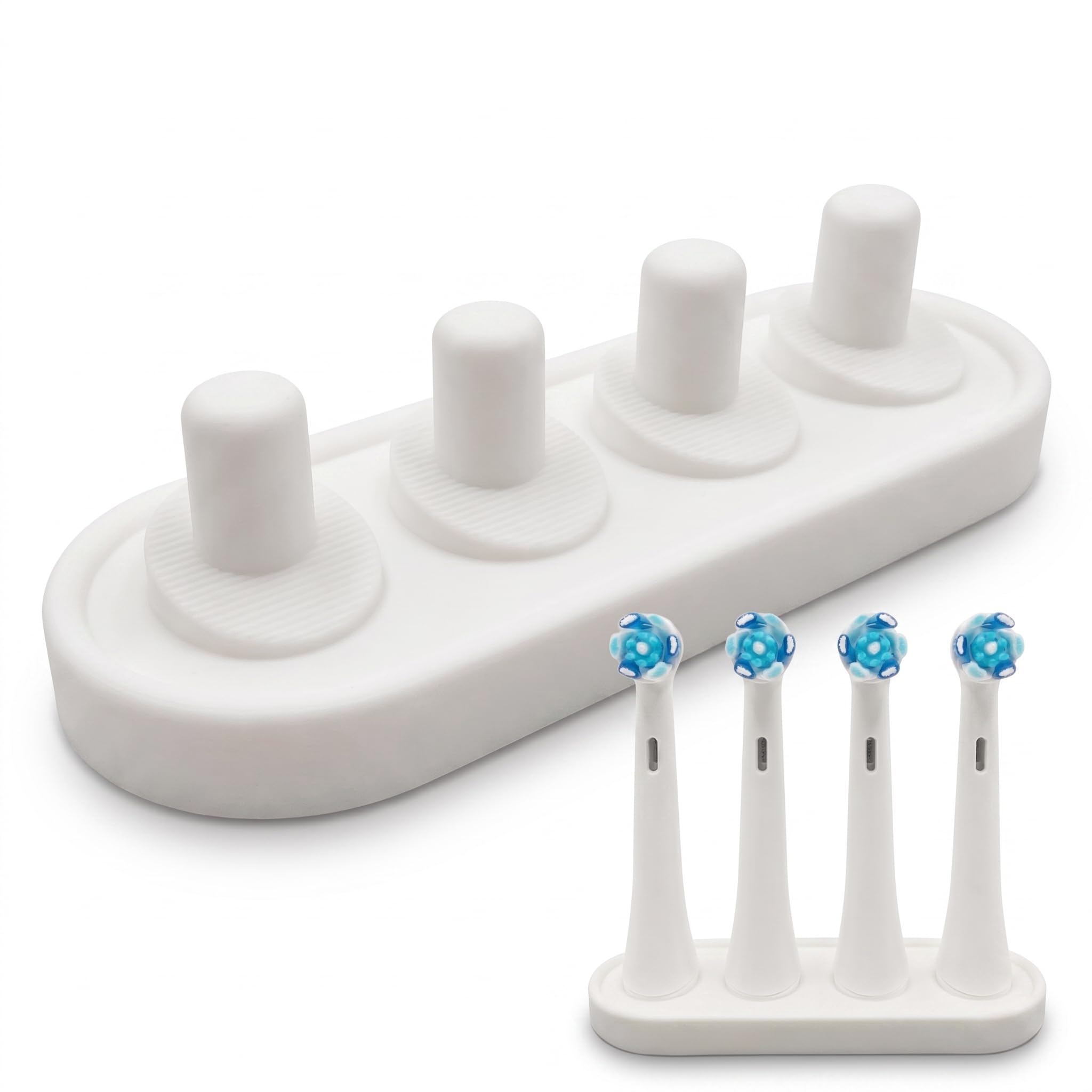 Electric Toothbrush Stand compatible with Oral B iO (four heads)