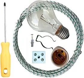 Kit Iluminação Para Churrasqueira Rápido e Fácil Montagem 220v