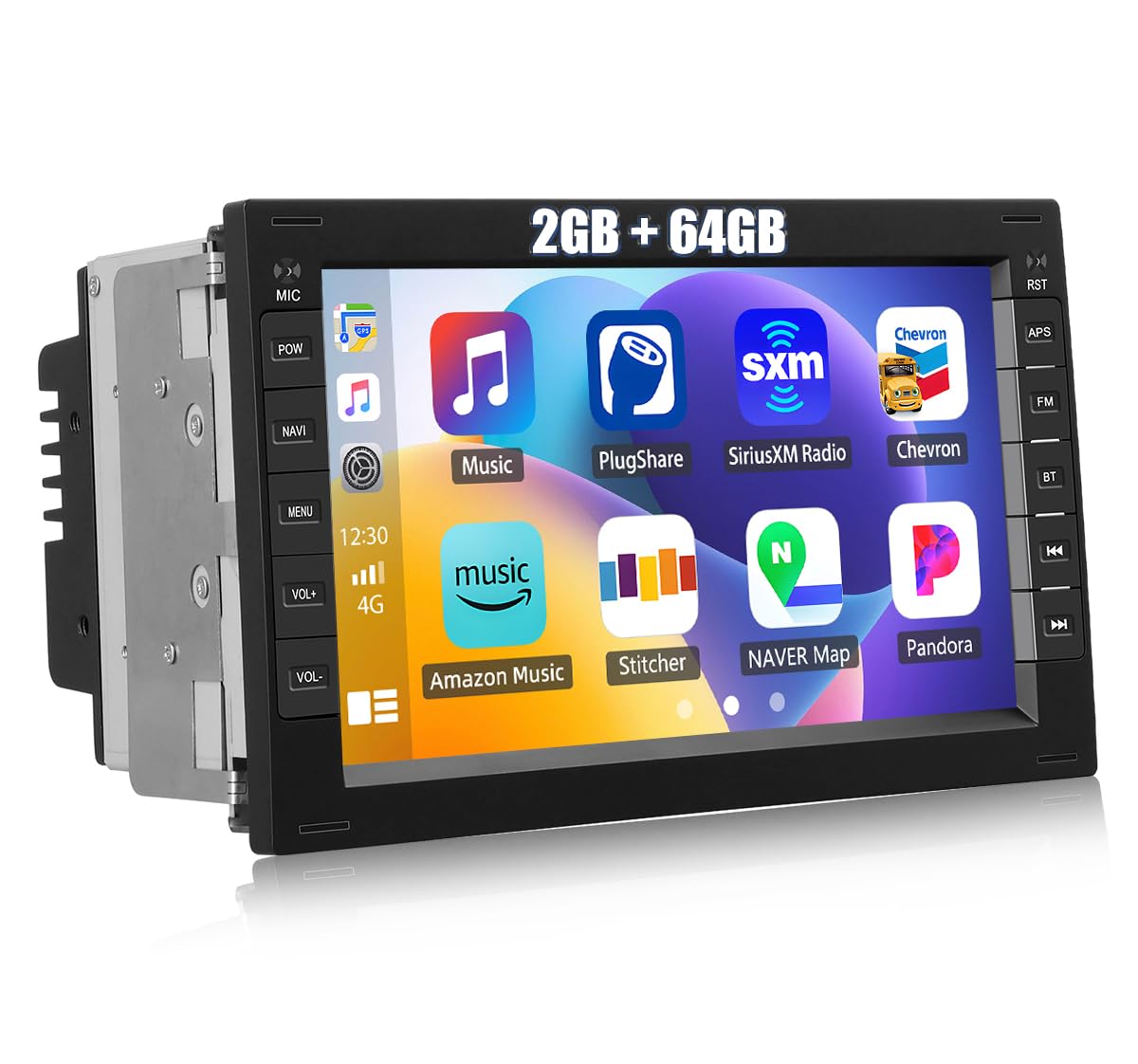 Autoradio Android 13 Pour Renault Clio MK4 2012-2018 - GPS, CarPlay Sans Fil, 4G LTE, écran 10.1 Pouces