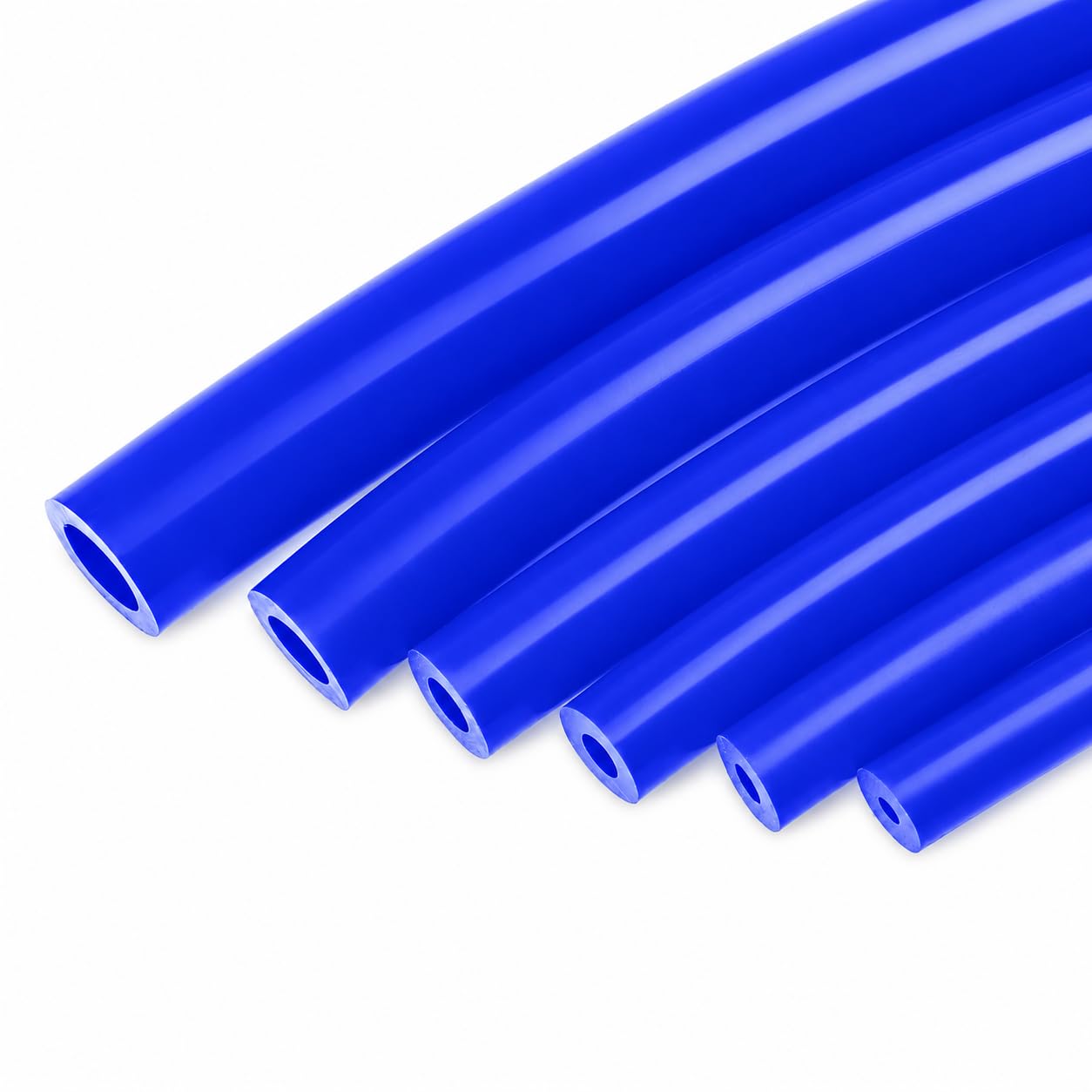 Ucreative 6PCS 5FT Silicone Vacuum Tubing Hose Kit Blue