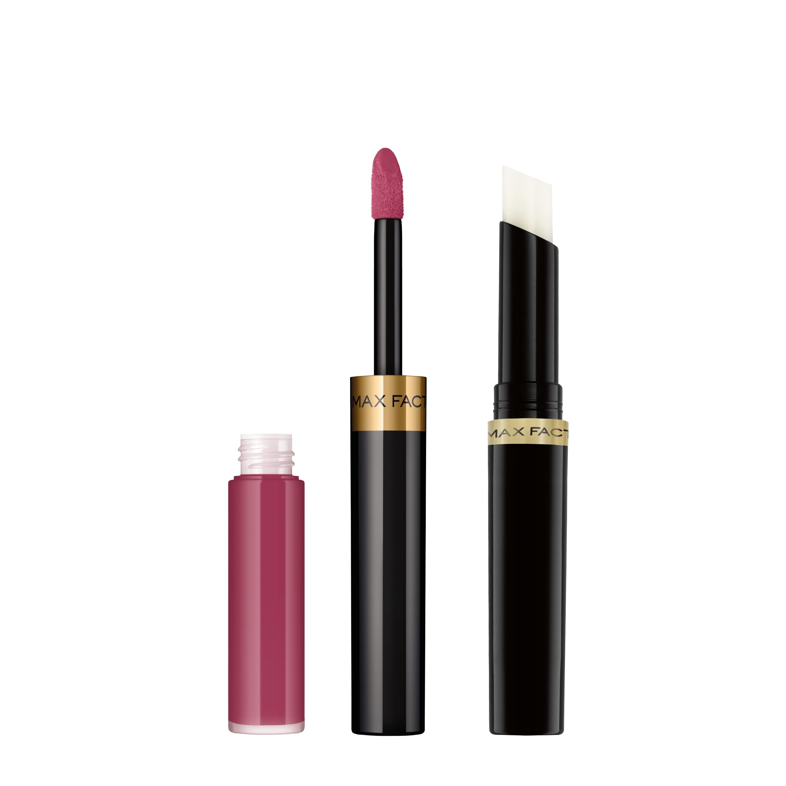 Max Factor Lipfinity Lip Colour, Rossetto Lunga Durata e Gloss Idratante con Applicazione Bifase, Nuance 040 Vivacious, 2.3 ml e 1.9 g