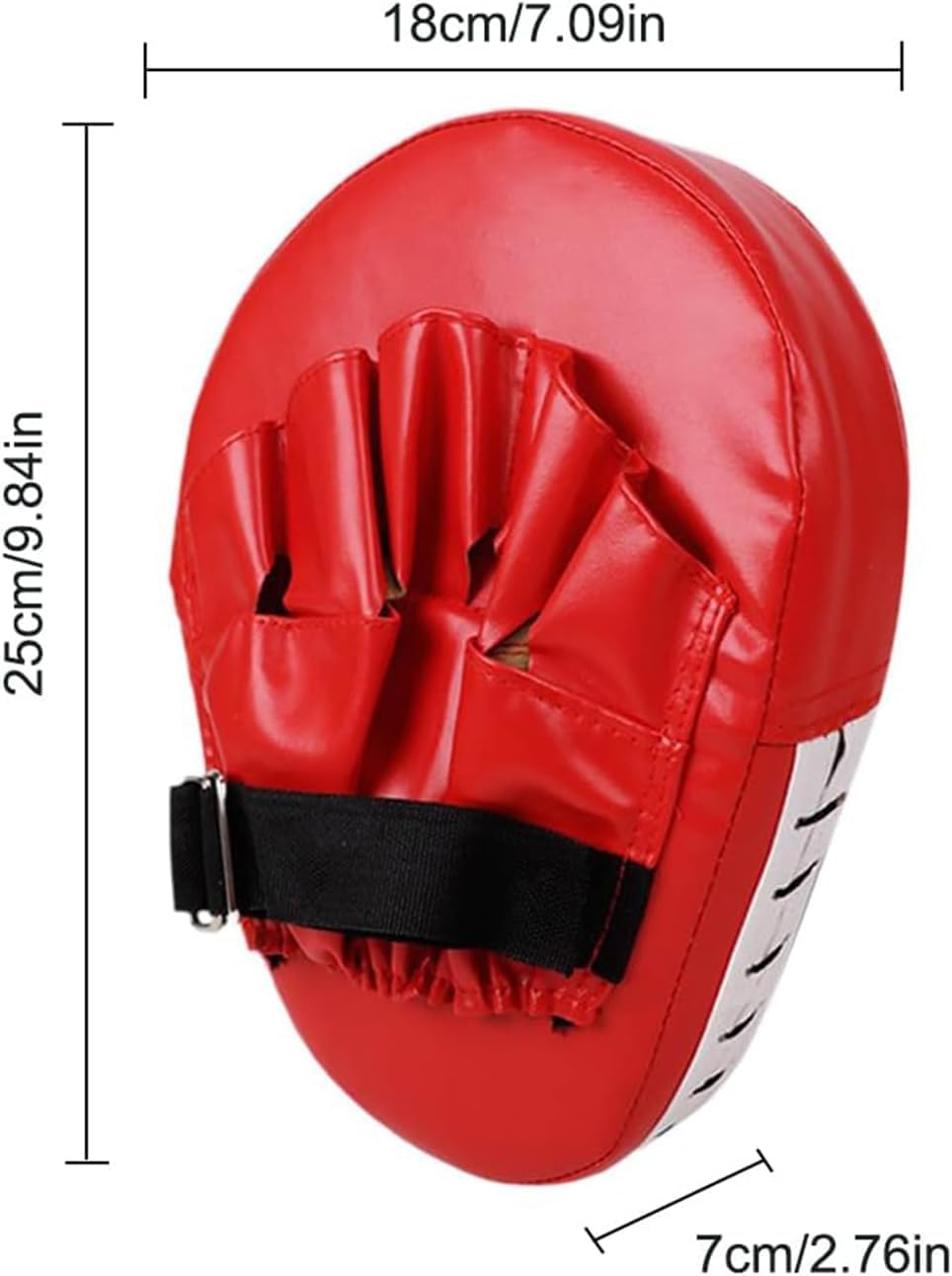 Nema Boxing Hand Kick Pad Target Boxing Pads Curved Mitts Thick Adjustable for Kickboxing, Karate, Muay Thai Kick, Sparring, Dojo, Martial Arts Mitts
