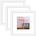upsimples 11x17 Picture Frame Black 3 Pack, Large Picture Poster Frames 11x17 for Horizontal or Vertical Wall Mounting, Scratch-Proof Wall Gallery Photo