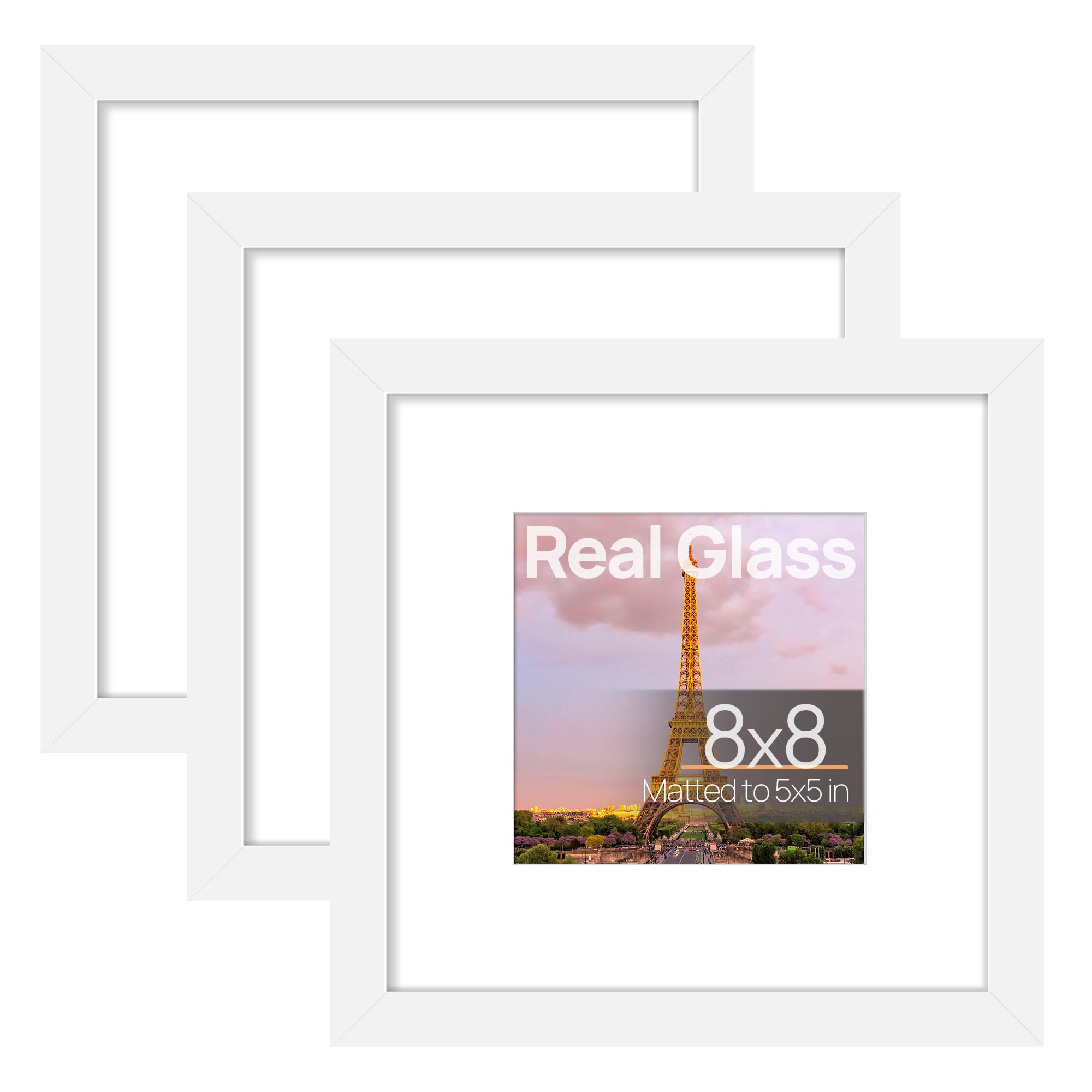 Black Picture Frames - Set of 3 Halloween Photo Frames -22