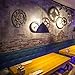 WHJY Reloj de Pared Vintage - Reloj de Pared Retro Estilo artistico...