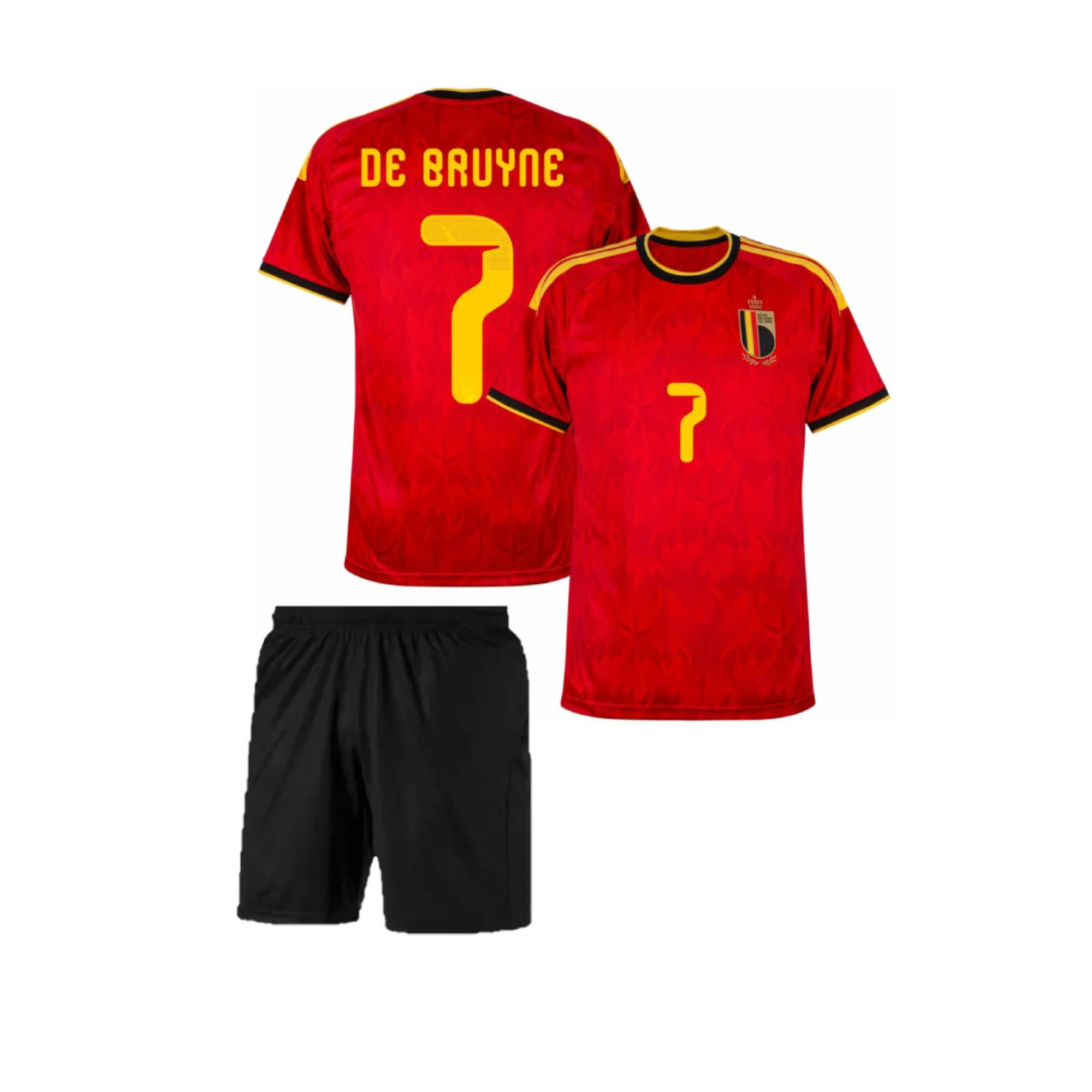 De Bruyne Jersey 2026 New Football Team Jersey with Blksh (Boys,Men&Kids)-image-28