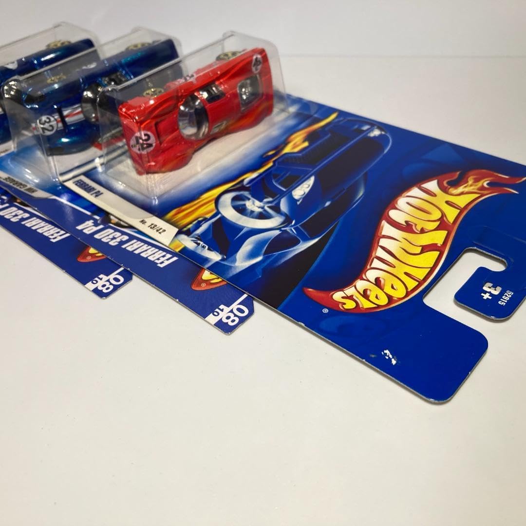 レア・12500台限定】ホットウィール フェラーリ P4 スーパークローム