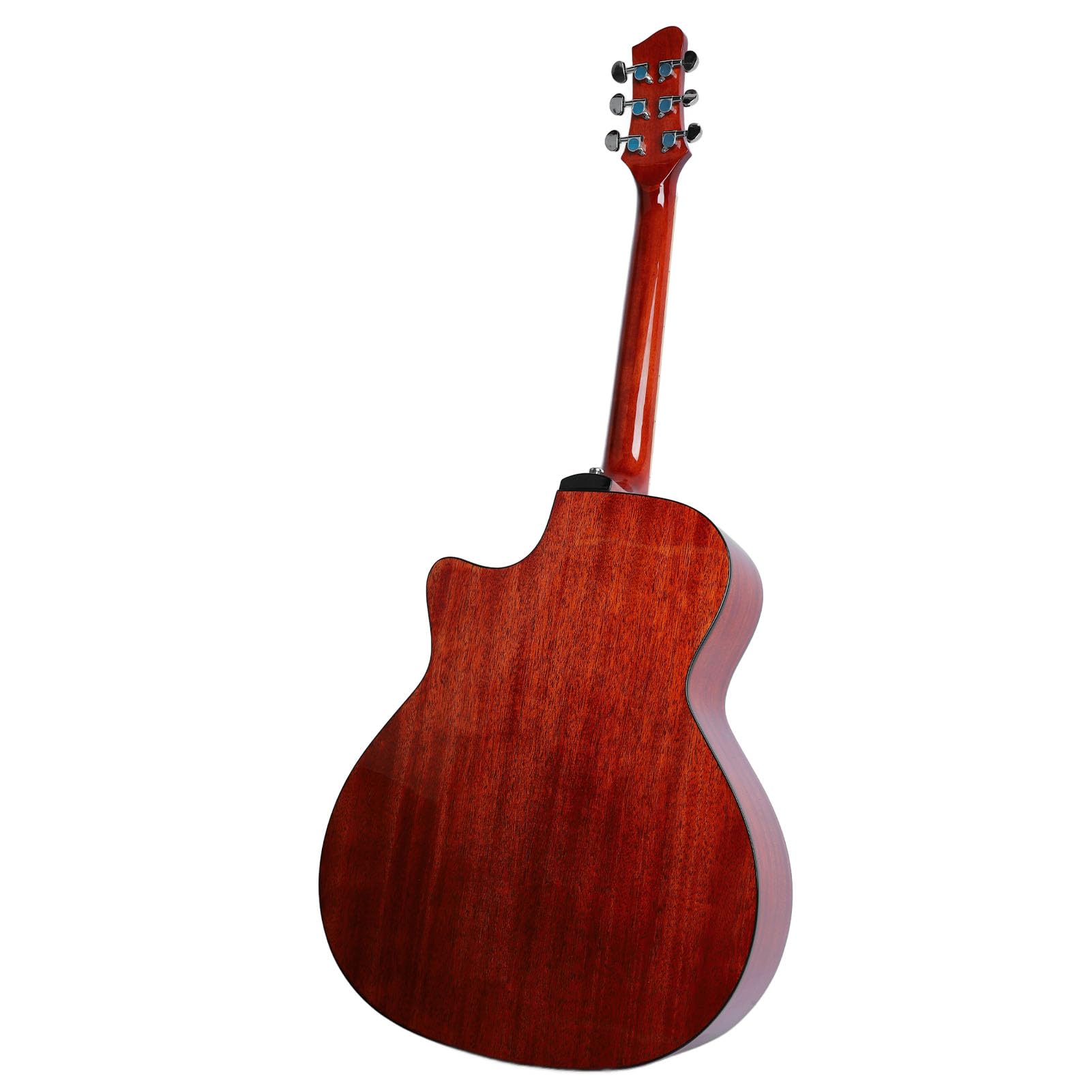 Chitarra Folk, Regalo per Chitarra Acustica Forte Penetrazione Bassa Pressione di Pizzicamento Tessitura Fine Superficie a Specchio Tono Morbido per Gli Amanti della Musica di Gioco