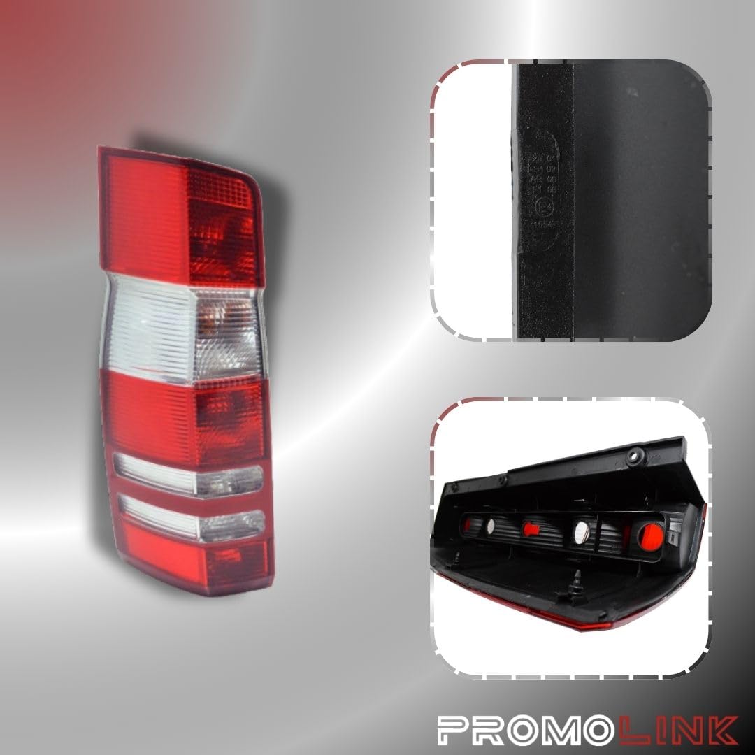 Fanale posteriore sinistro compatibile con Mercedes Sprinter W906 2006-2018 A9068200164 lato conducente