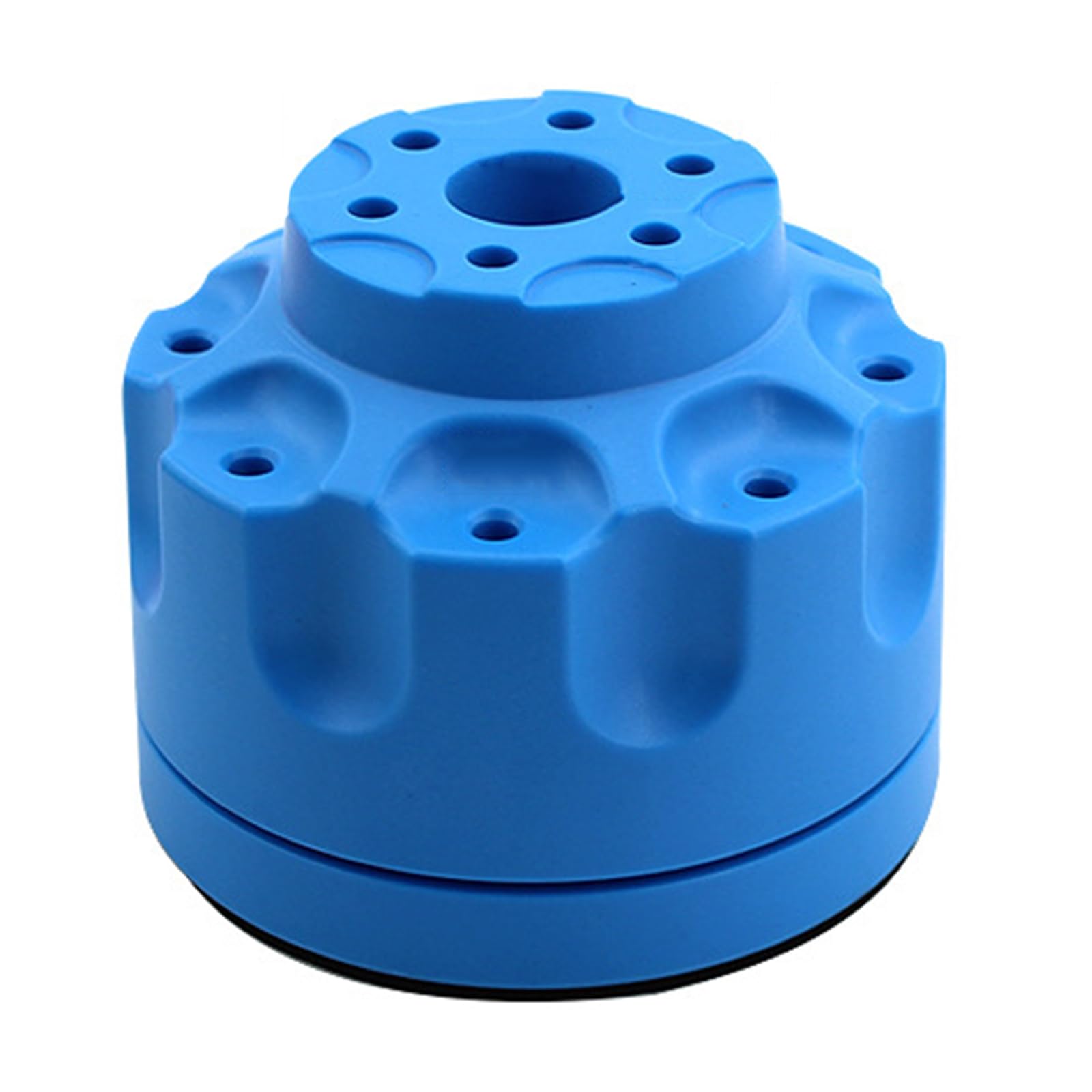 Zepfjhe Blue Durability Tool Storage Rack Holder With Base 14Classification Holes For Efficient Maintenance Work Organization Tool Rack