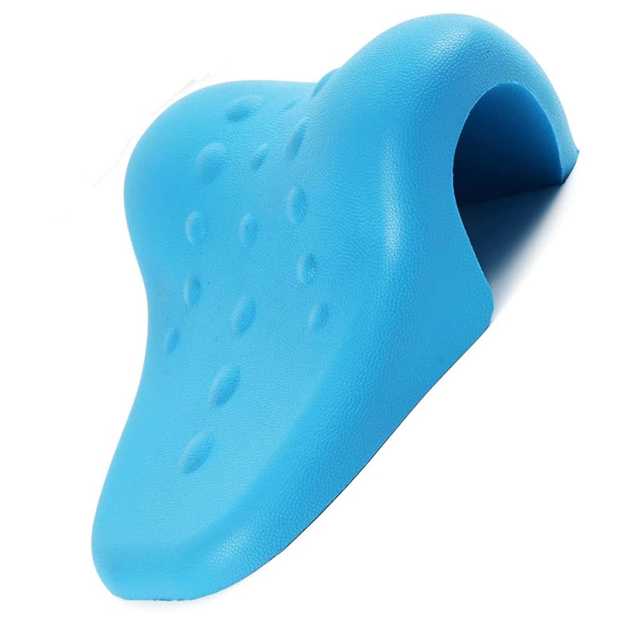 新商品! ネックストレッチピロー 首枕 スマホ首 指圧ツボ押し ストレッチ Amazon｜ネックストレッチピロー 首 肩周りをほぐす 首枕 スマホ