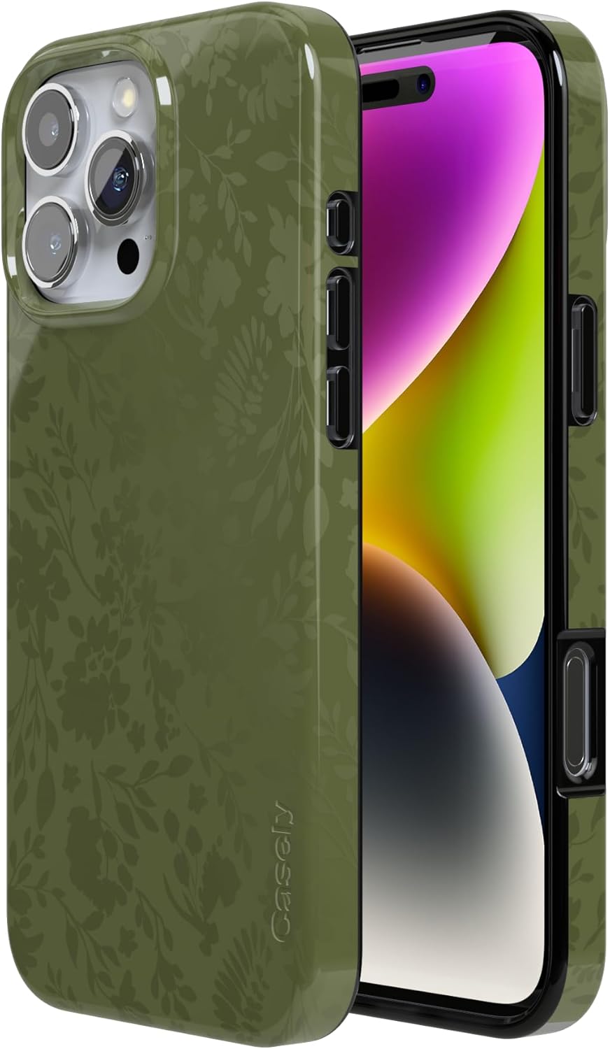 Casely iPhone 16 Pro Case | Moody Monochrome | in the Grove | Compatible with MagSafe | Classic Ultra Thin Design