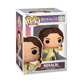 Funko Pop! Rocks: Rosalia – (la Noche de Anoche) – Figurine en Vinyle à Collectionner – Idée de Cadeau – Produits Officiels – Jouets pour Les Enfants et Adultes – Music Fans - Les Beatles, Paul McCartney, John Lennon, RIngo Starr, George Harrison