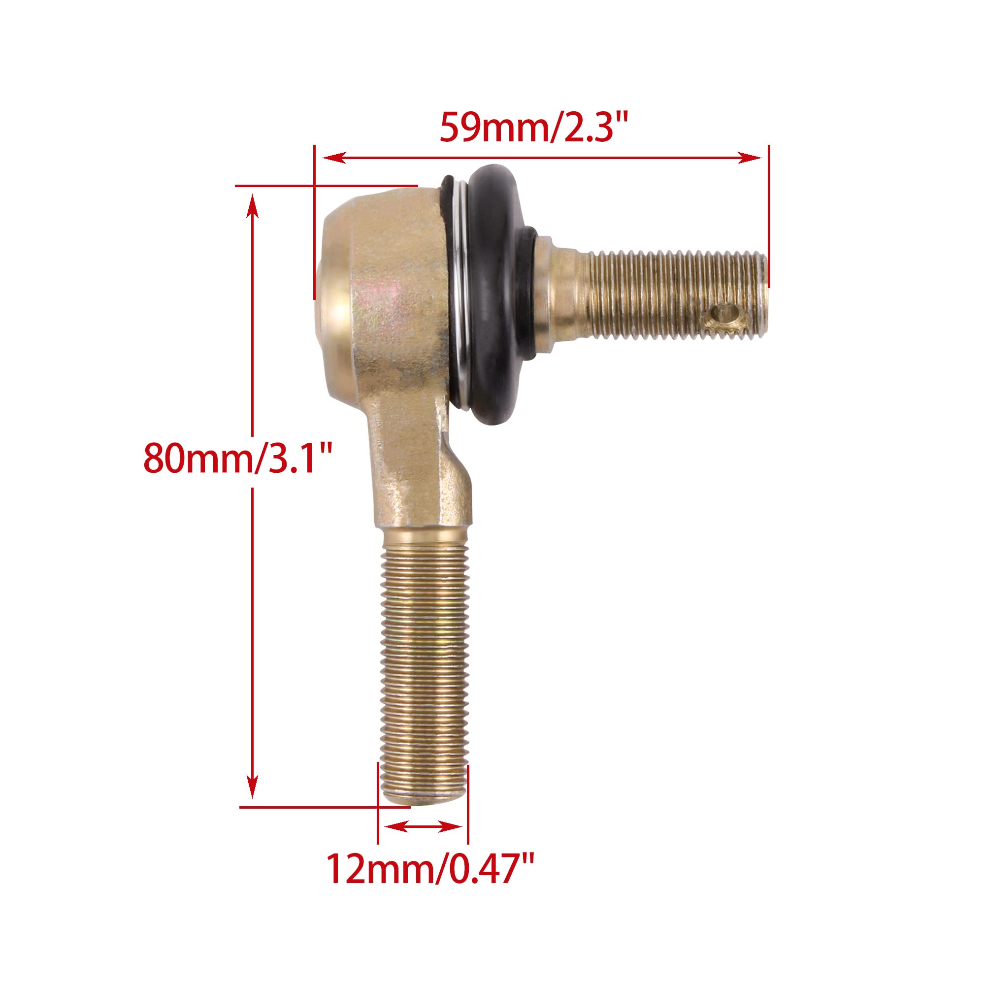 ROTULE DE BARRE D'ACCOUPLEMENT DE PONT AVANT ADAPTABLE FORD 81822048 ROTULE DE BARRE D'ACCOUPLEMENT DE PONT AVANT ADAPTABLE FORD 81822048