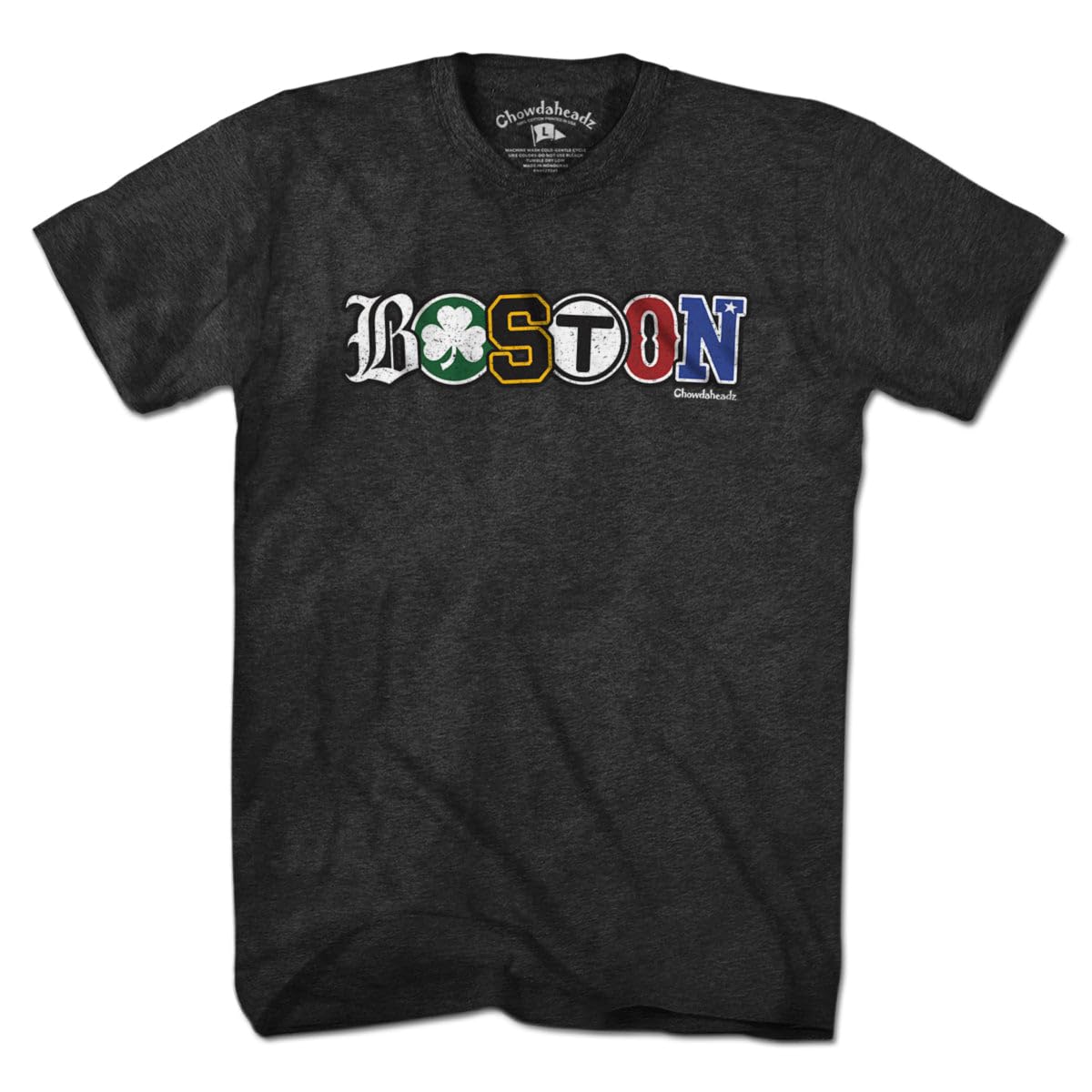 Boston Massachusetts Vintage Townie T-Shirt Unisex Soft Cotton Blend Perfect for Boston Sports Fans
