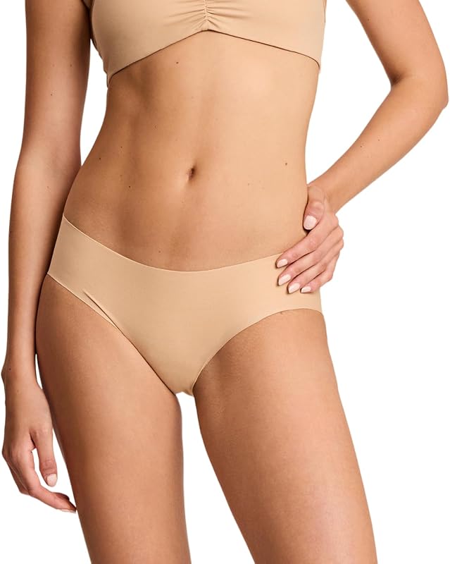commando - Cotton Bikini | Soft Bikini Style Underwear | No-Show, Raw-Cut Edges | Breathable & Flattering | Machine Washable