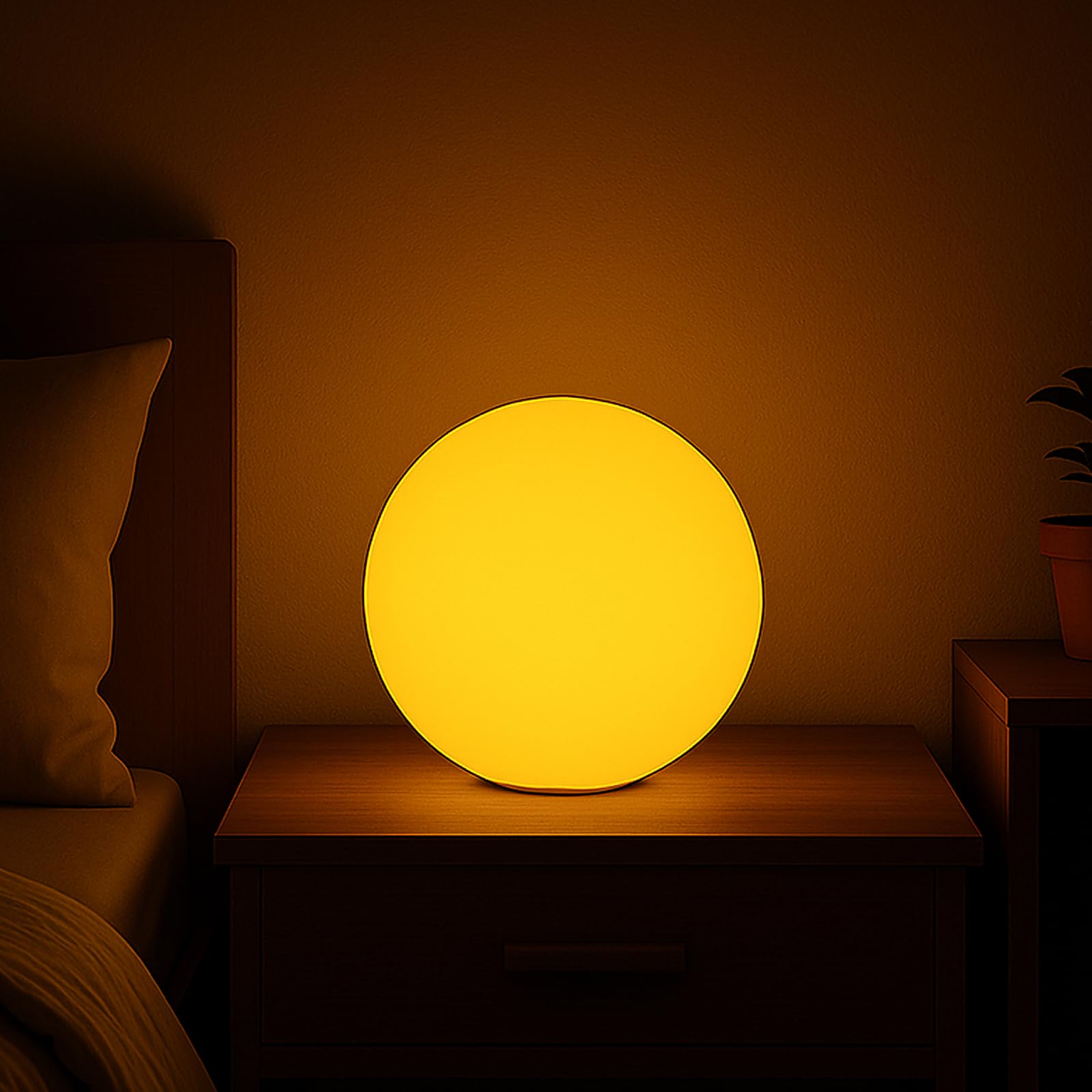 RKDTX LED Ball Light,6-Inch Cordless Orb Light with Remote,16 Color Changing Night Light for Kids,Rechargeable Mood Lamp,IP68 Waterproof for Home,Party,Pool,Christmas Decor