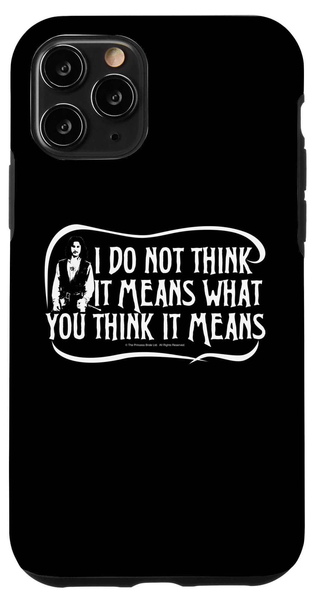 Coque iPhone 11 Pro Princess Bride idée cadeau geek