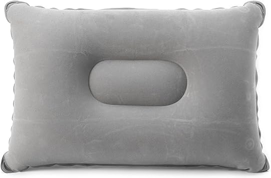 Ultralight Inflatable Pillow Fabric Air Pillow for Hiking Camping Traveling Napping Desk Rest Neck Support Pillowcase