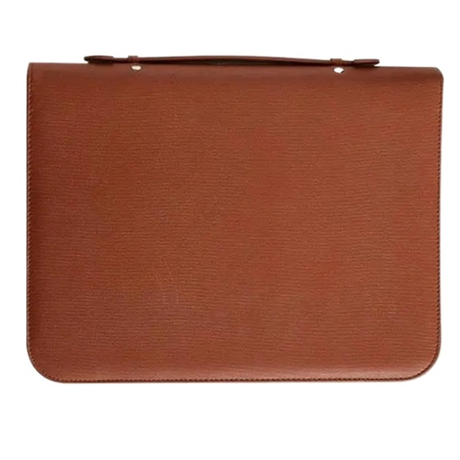 Portadocumenti in Pelle Organizzatore for portafoglio con cerniera, raccoglitore in pelle Padfolio, professionale for affari, for documenti