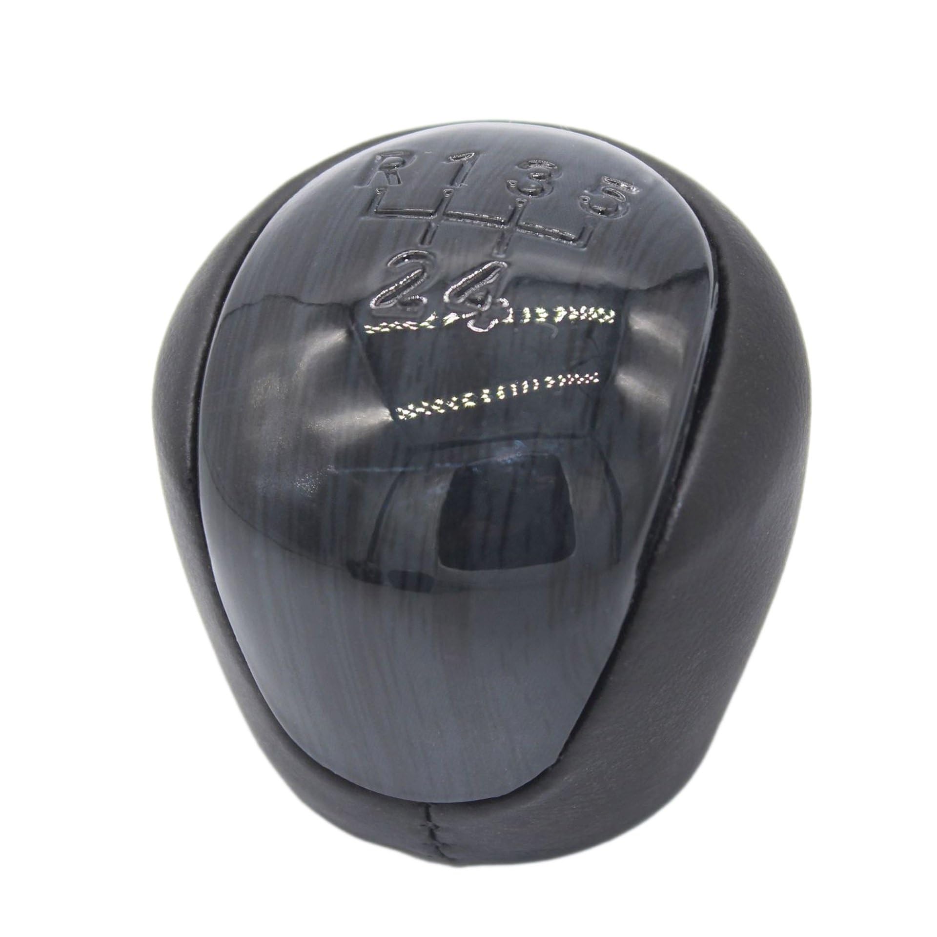 Aimazom Black Car Gear Shift Knob For Kia For Forte For Soul 2009-2013 5 Speed Car Gear Shift Knob Head Rod For Modification And Replacement(Black)