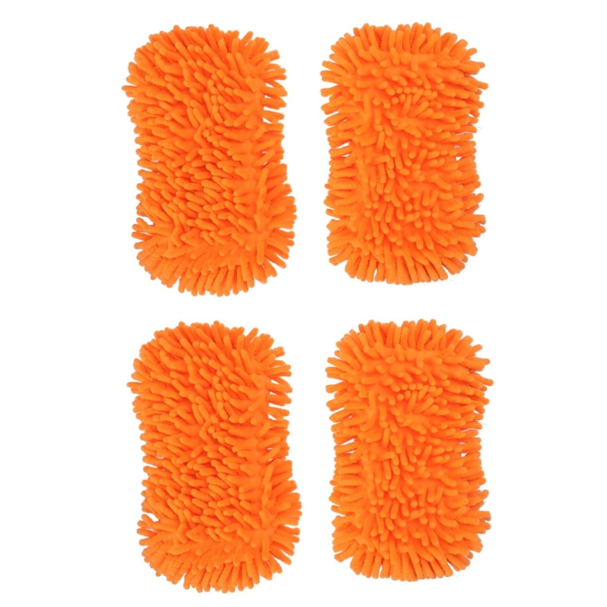 3er Set Mikrofaser-Chenille Waschhandschuhe – Kratzfrei, Saugstark Für Auto, Küche & Haushalt