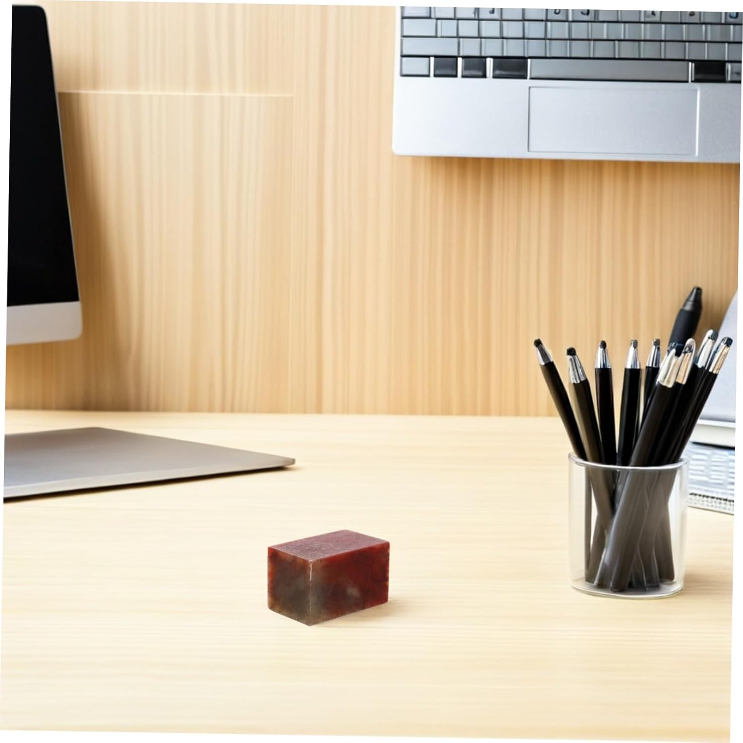 Seal Engraving Stones 2pcs for Calligraphy and Signature Artwork