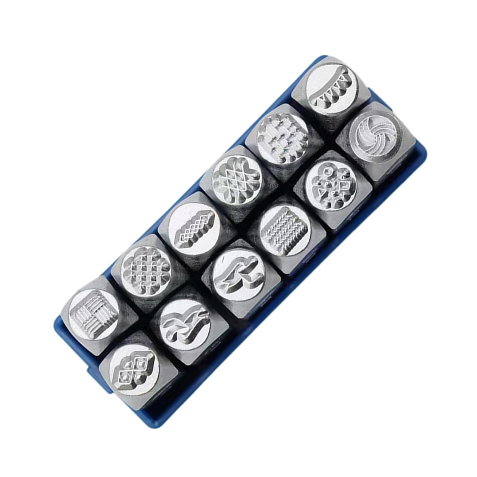 Set di 12 scalpelli in metallo per intaglio gioielli set professionale strumento artigianale struttura in acciaio per la creazione di modelli