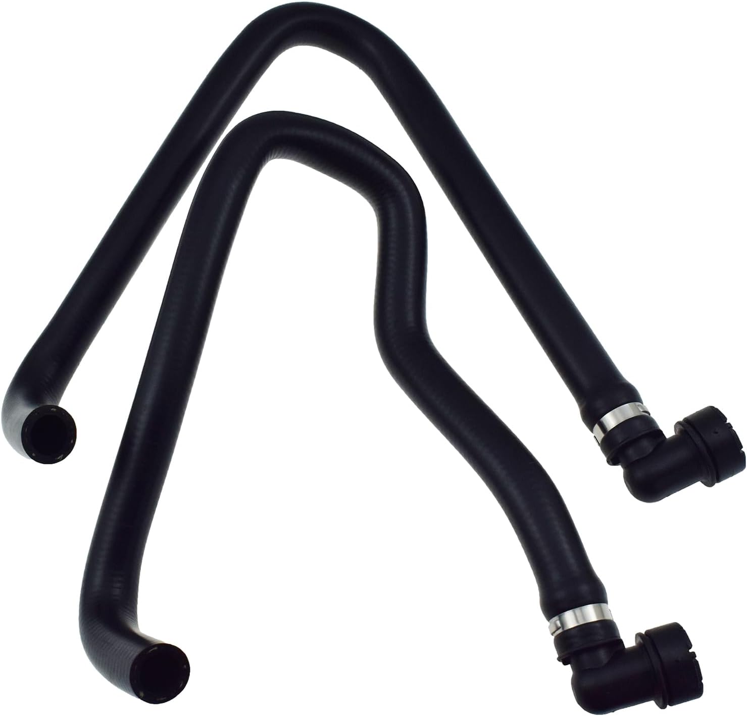 2Pcs Engine to Heater Hose Tube Fit For Volvo S60 S80 V70 XC70 30745334 30745329