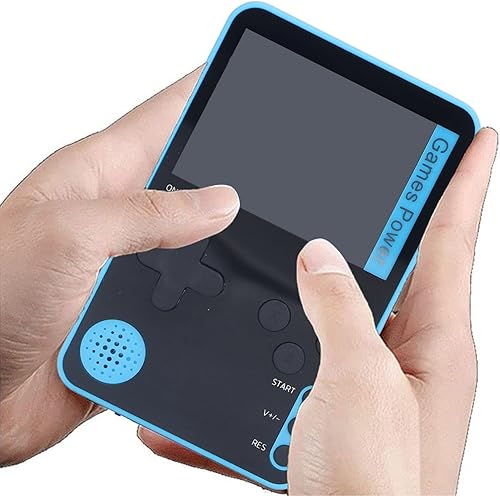 Miniatura 5 de Reproductor de juegos portátil ultrafino, reproductor de videojuegos portátil retro, calidad de imagen brillante portátil para más de 6 años para el