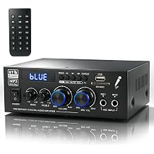 Bluetooth 5.0 Stereo Receivers,2 Channel 450W Home Amplifier