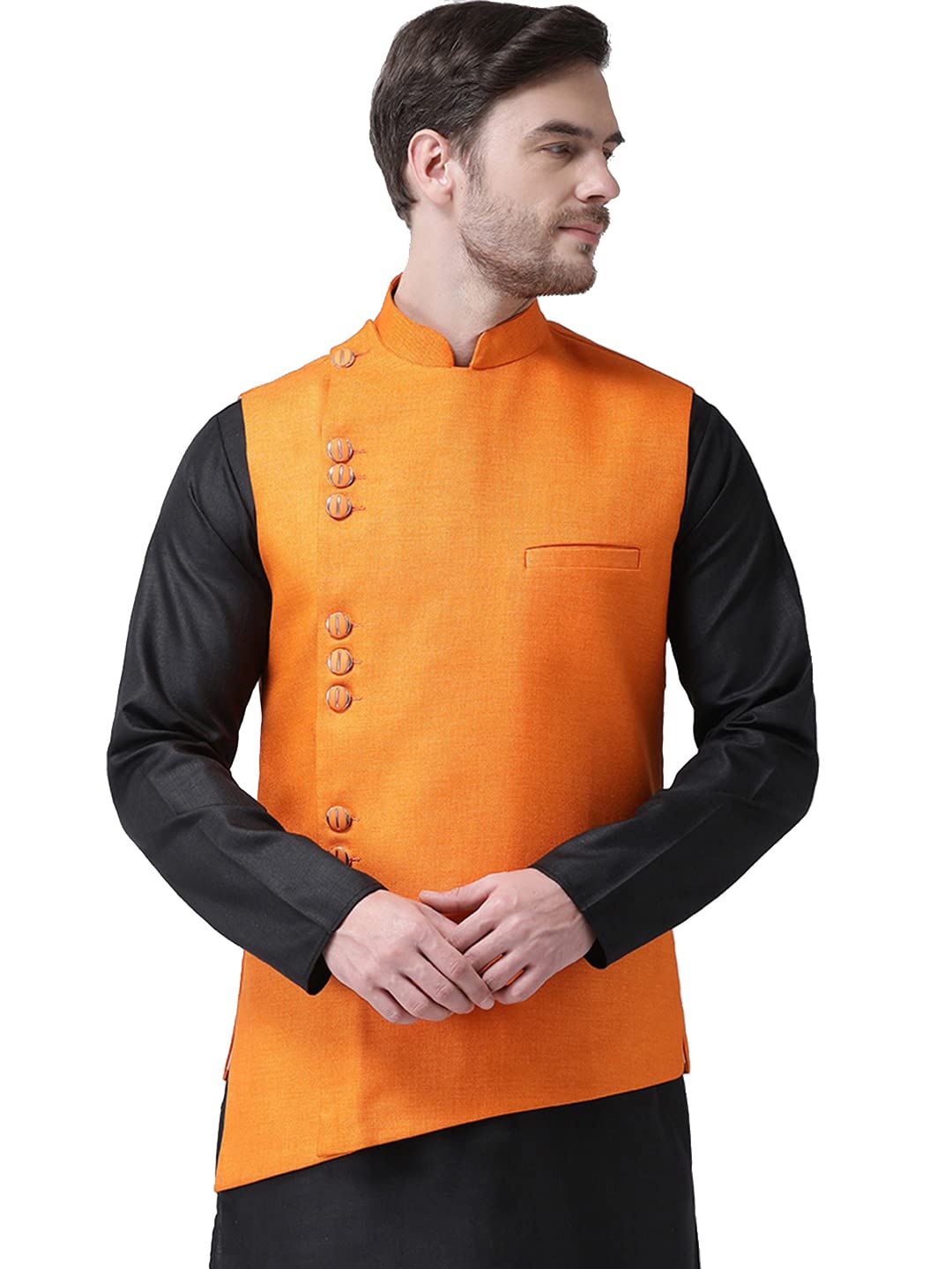 SG LEMANEthnic Wear Nehru Jacket For Men