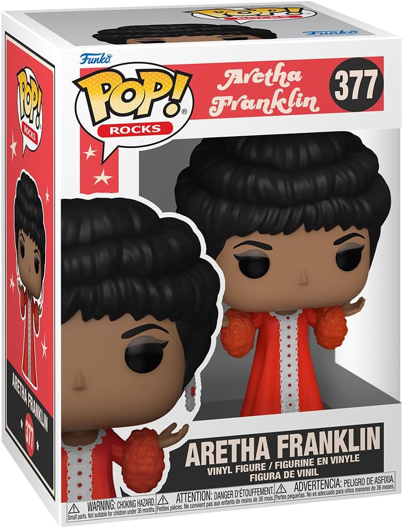 Funko POP! Rocks: Aretha Franklin - (AW Show) - Collectable Vinyl Figure - Gift Idea - Official Merchandise - Toys for Kids & Adults - Music Fans - Model Figure for Collectors and Display