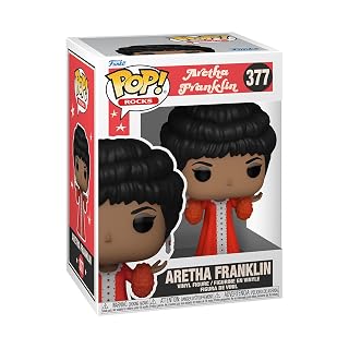 Funko Pop! Rocks: Aretha Franklin – (AW Show) – Figurine en Vinyle à Collectionner – Idée de Cadeau – Produits Officiels – Jouets pour Les Enfants et Adultes – Music Fans - Les Beatles, Paul McCartney, John Lennon, RIngo Starr, George Harrison