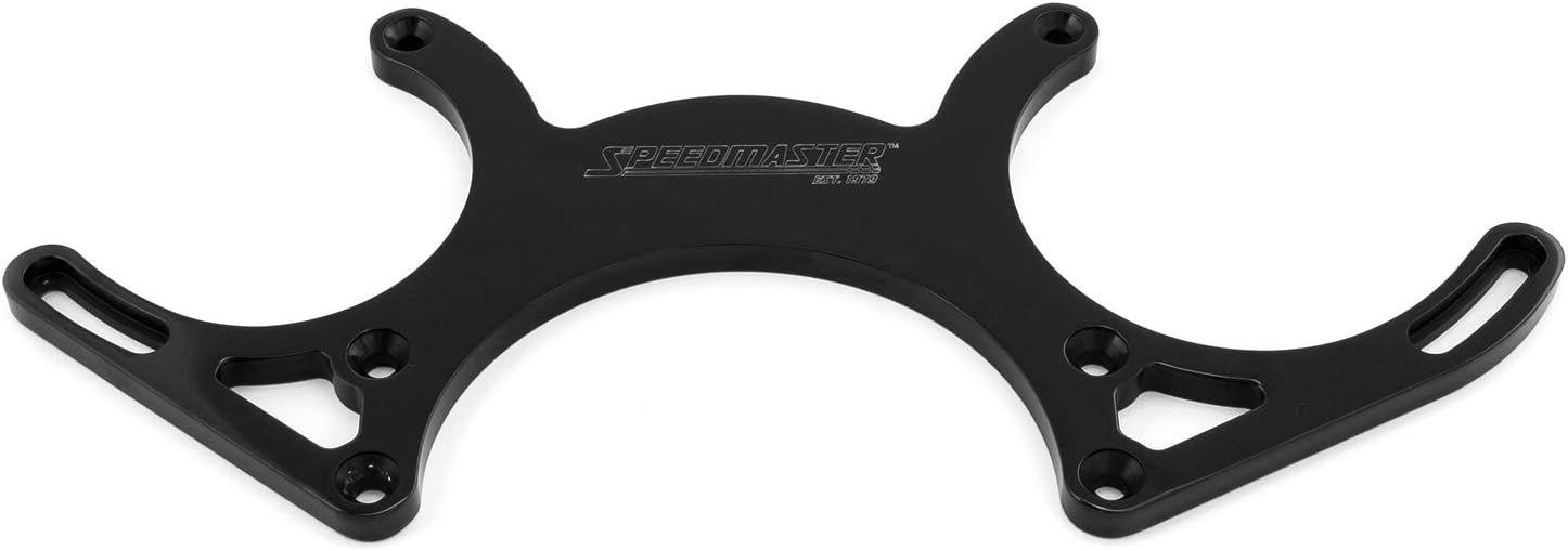 Close-up of a Speedmaster billet aluminum bracket