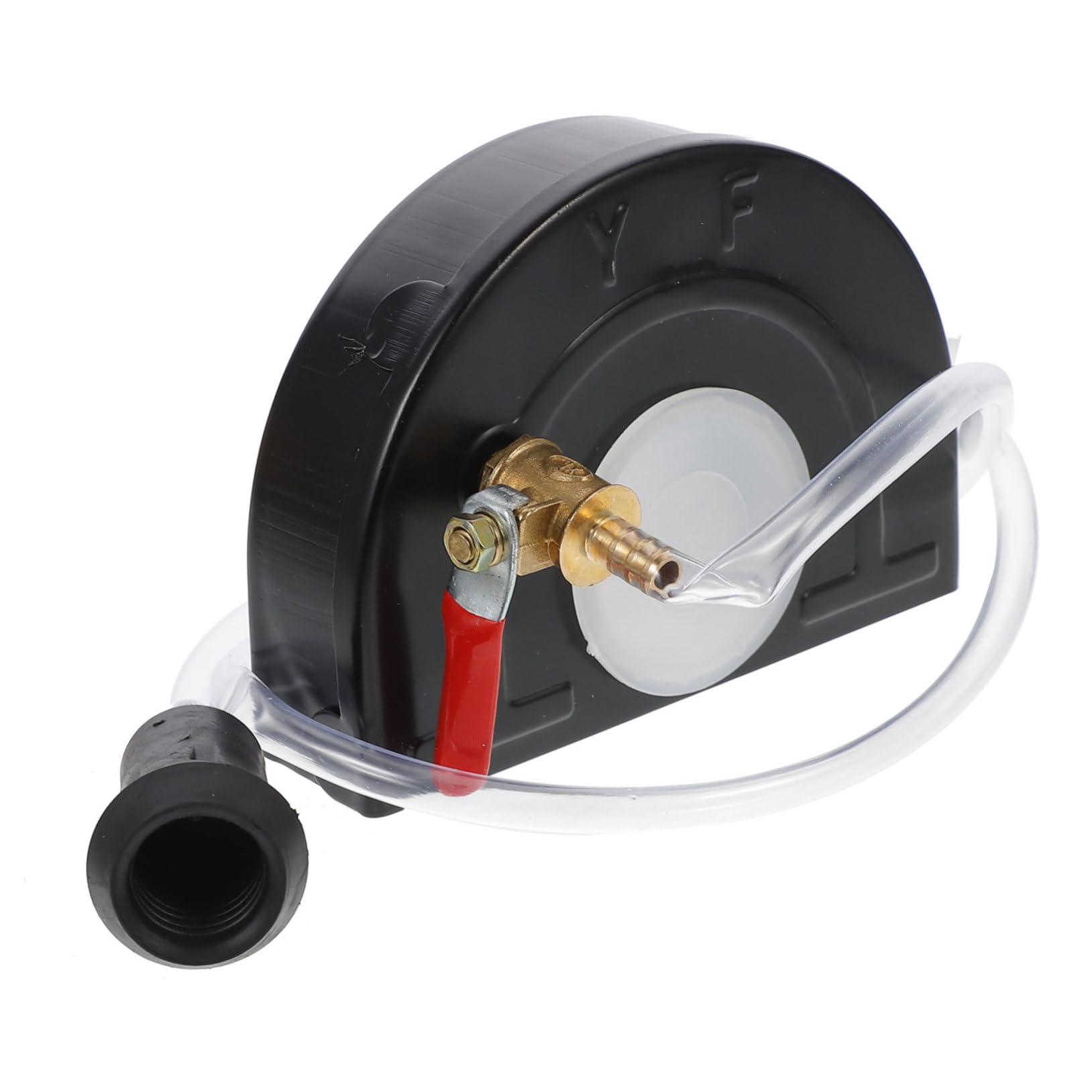 IWOWHERO Grinder Cover for Water Use 1pc Angle Grinder Add Water Shroud Protective Dust Cover Safe for Woodworking Black/white