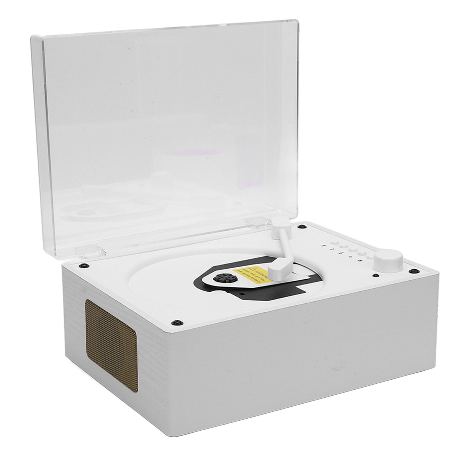 RiToEasysports Player de CD Portátil de Maleta, Operación sin Esfuerzo, Acústica Mejorada, Formatos de Audio Versátiles, Excelente Elección con Control Remoto, Controles Convenientes, para Todas Las