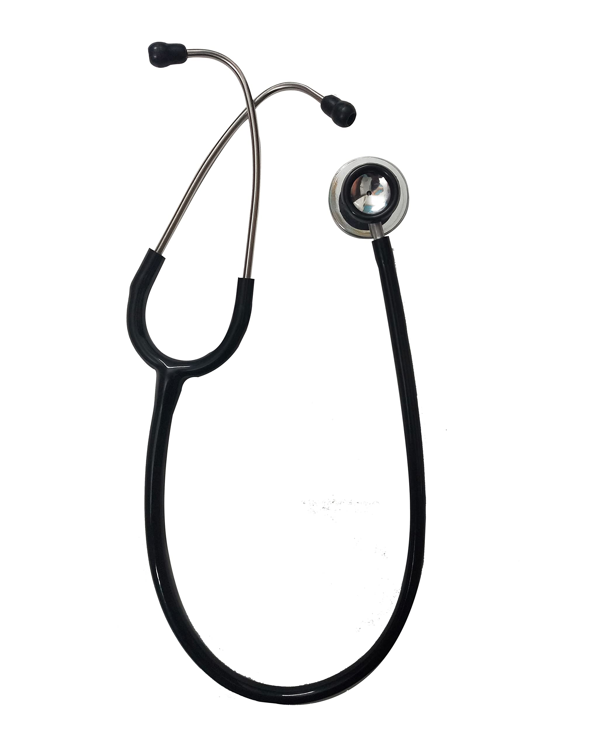 MEDI MIND PLATINUM BRASS RING STETHOSCOPE (BLACK)-image-12