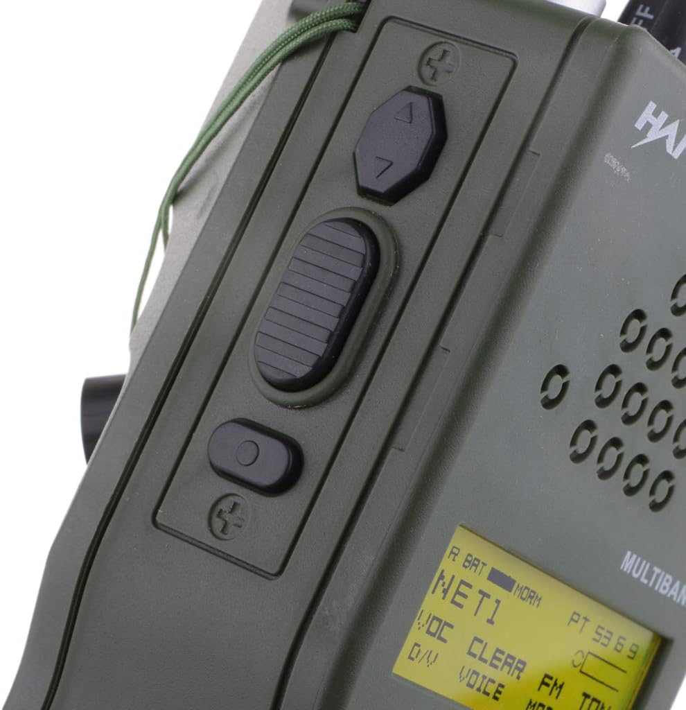 AN/PRC-152 Dummy Radio Case Cover Converter Bag for Walkie-Talkie, High Density Nylon Construction, 1:1 Size Like Real PRC-152, for Military Enthusiasts and Airsoft Players