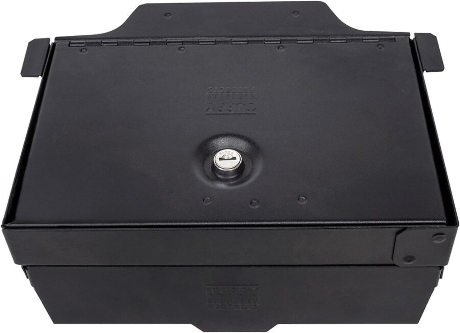 Tuffy Security Products Console Safe - '19-22 Ram 1500/2500/3500; w/Fixed Floor Console; w/o Sliding Console Trays with Cup Holder Lids