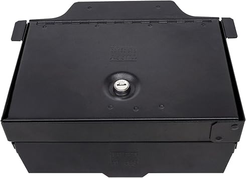 Tuffy Security Products Locking Console Safe Keyed Lock Compatible with RAM Sliding Tray Console 20192026 - Does NOT fit Limited or Longhorn