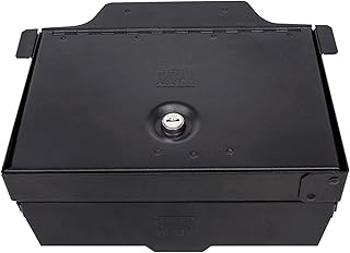 Tuffy Center Console Safe for RAM 1500/2500/3500 2019–2025, 16-Gauge Steel Insert, Pry-Guard Lock, No-Drill, Fits Full Console w/Sliding Tray – Does Not Fit Classic Limited or Longhorn