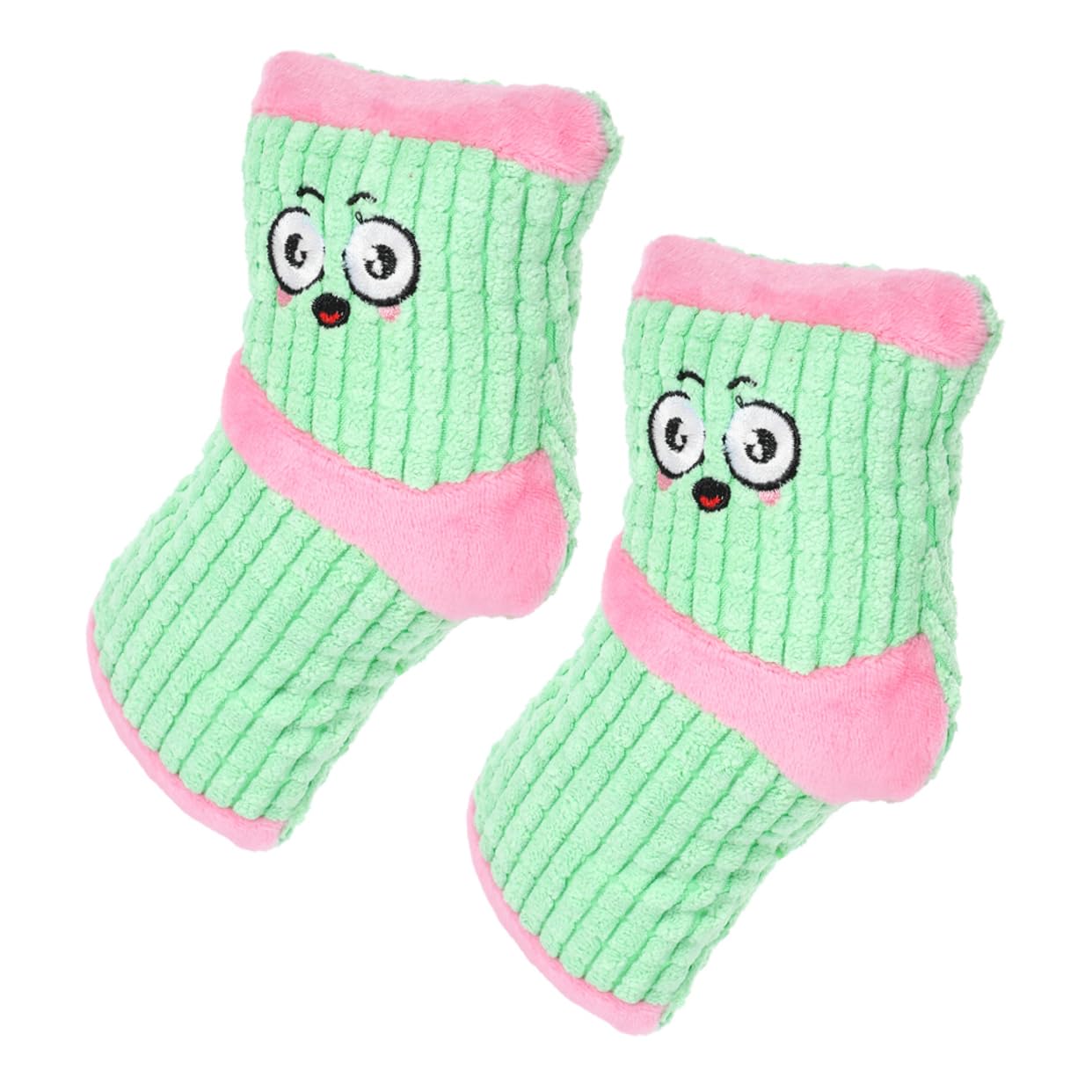 SUPVOX 10piezas Juguete para Perros De Peluche Chirriante Juguete De Masticar para Cachorros Forma De Calcetín para Interactivo y Teething
