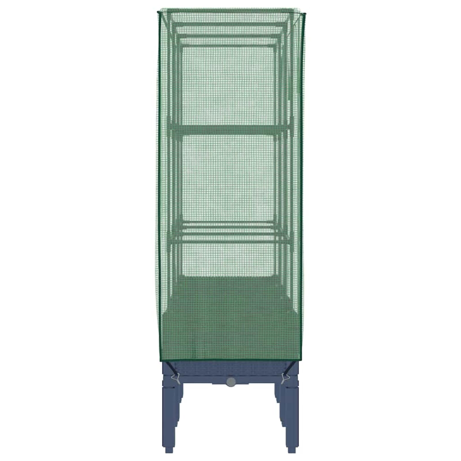 Cama elevada con cubierta de invernadero, aspecto de ratán, 160 x 40 x 140 cm, cama elevada extra grande para verduras, marco frío, cama de jardín, maceta, jardinera para jardín, balcón y
