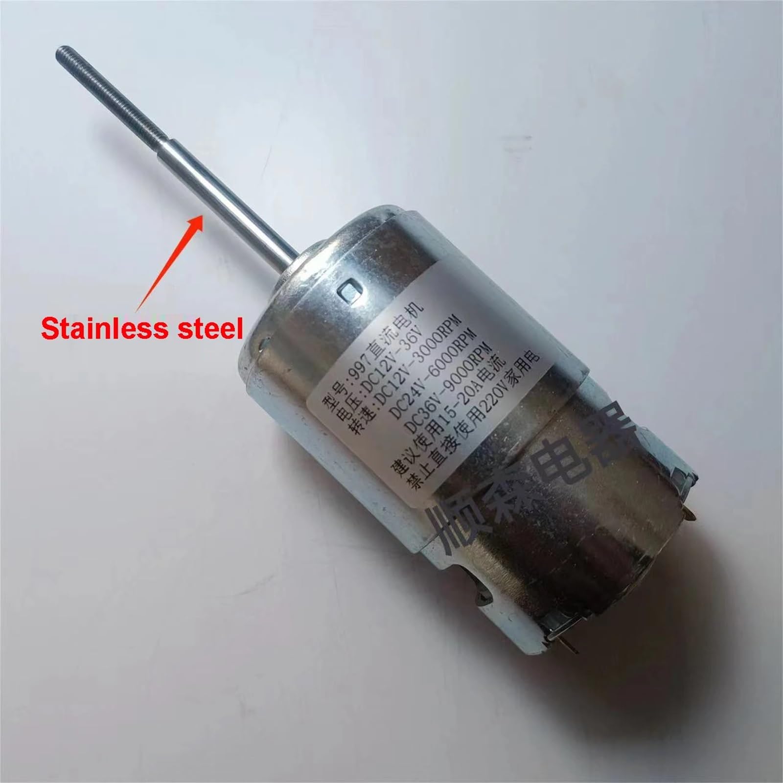 997 Hochgeschwindigkeitsmotor 200W High Power 3000RPM-9000RPM DC 12V 24V 36V 1 Stück(C 3000-9000rpm)